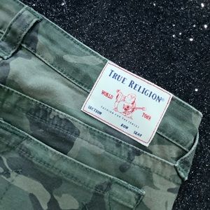 True Religion Camo Skinny Jean